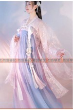 OB008C-漢服（粉藍）中國風