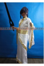 OB101D- 白底金邊大俠 中國風 俠客