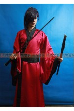 OB101F- 紅底黑邊大俠 中國風 俠客