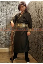 OB101L- 黑底金邊大俠 中國風 俠客