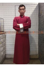 OB106A- 葉問(紅) 長袍