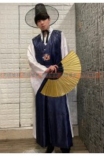 OC056B-韓國貴族(深藍) 韓國服裝