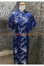 OC102B- 長旗袍B (藍)