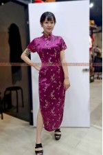 OC103C- 長旗袍C (紫)