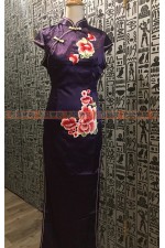 OC108E- 長旗袍H (紫)