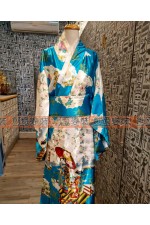 OC201B-藍藝妓長和服（日式和風）
