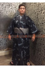 OC273 -男生浴衣（深藍）日式和風