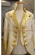 OE104B-宮廷裝（米白）歐美 歐洲 伯爵 貴族