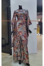 OE210- 亮片長禮服