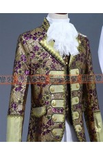 OE104C-宮廷服紫花 歐美 歐洲 伯爵 貴族