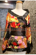 OH103-短和服（日式服裝／和風／日本／浴衣）