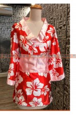 OH107-短和服（日式服裝／和風／日本／浴衣）