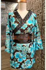 OH113-短和服（日式服裝／和風／日本／浴衣）