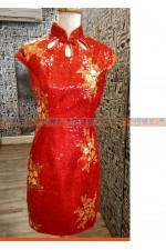 OH213A-短旗袍（中式服裝／中國）