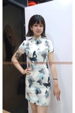 OH222-短旗袍（中式服裝／中國）
