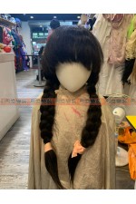 WIG03AA－辮子假髮（黑）