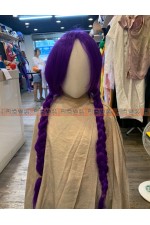 WIG03AC－辮子假髮（紫1）