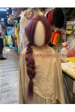WIG03AC－辮子假髮（紫色2）