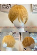 WIG05D-男生假髮(金短03)