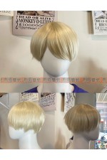 WIG05D-男生假髮(金短05)