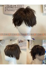 WIG05E-男生假髮(棕中03)