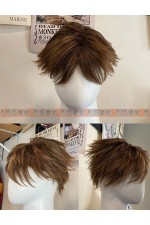 WIG05E-男生假髮(棕中09)