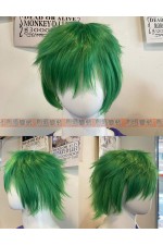 WIG05F-男生假髮(綠)