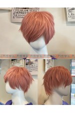 WIG05G-男生假髮(粉01)