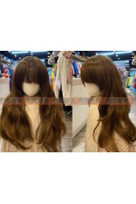 WIG06B-女生假髮 (棕長捲11)