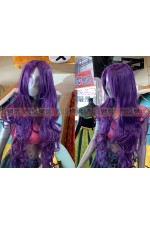 WIG06D-女生假髮 (紫長捲2)