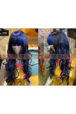 WIG06E-女生假髮 (藍長捲5)