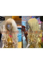 WIG06H-女生假髮 (金長捲2)