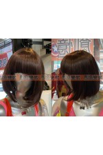 WIG07B-女生假髮 (棕短1)