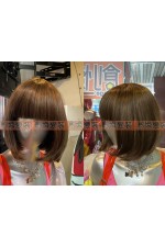 WIG07B-女生假髮 (棕短2)