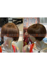 WIG07B-女生假髮 (棕短3)