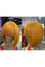 WIG07B-女生假髮 (棕黃短08)