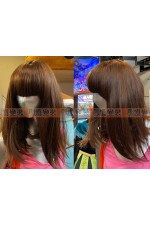 WIG07B-女生假髮 (棕短11)