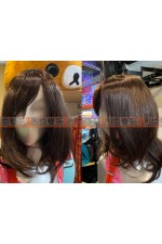 WIG07B-女生假髮 (棕短12)