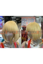 WIG07C-女生假髮 (金短01)
