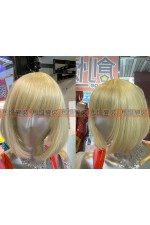 WIG07C-女生假髮 (金短03)