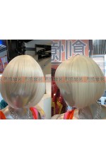 WIG07D-女生假髮 (白短02)