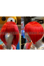 WIG07F-女生假髮 (紅短1)