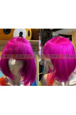 WIG07H-女生假髮 (紫短2)