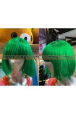 WIG07I-女生假髮(綠短2)