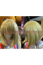 WIG07I-女生假髮(綠短6)