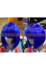 WIG07J-女生假髮(藍短1)