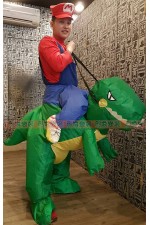 X10A-充氣騎恐龍（恐龍裝／充氣裝）