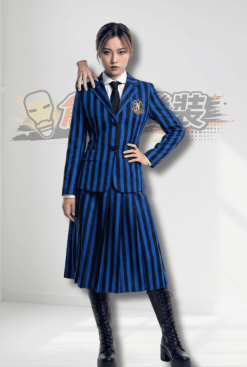 05EFF-亞當斯一家 星期三 校服F Wednesday Addams