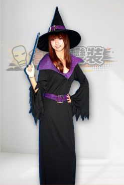 28AE-紫亮粉女巫