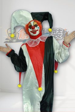 34FB-黑白小丑裝 Clown